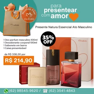Presente Natura Essencial Ato Masculino