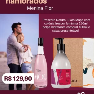 Loja Menina Flor Dia dos Namorados 2025 Presente Ekos Moça