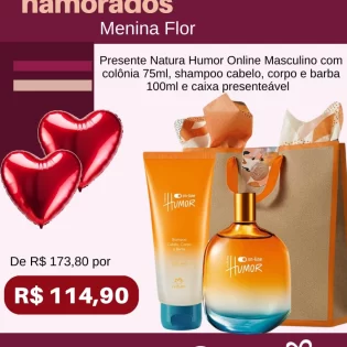 Loja Menina Flor Dia dos Namorados 2025 Presente Natura Humor Online Masculino
